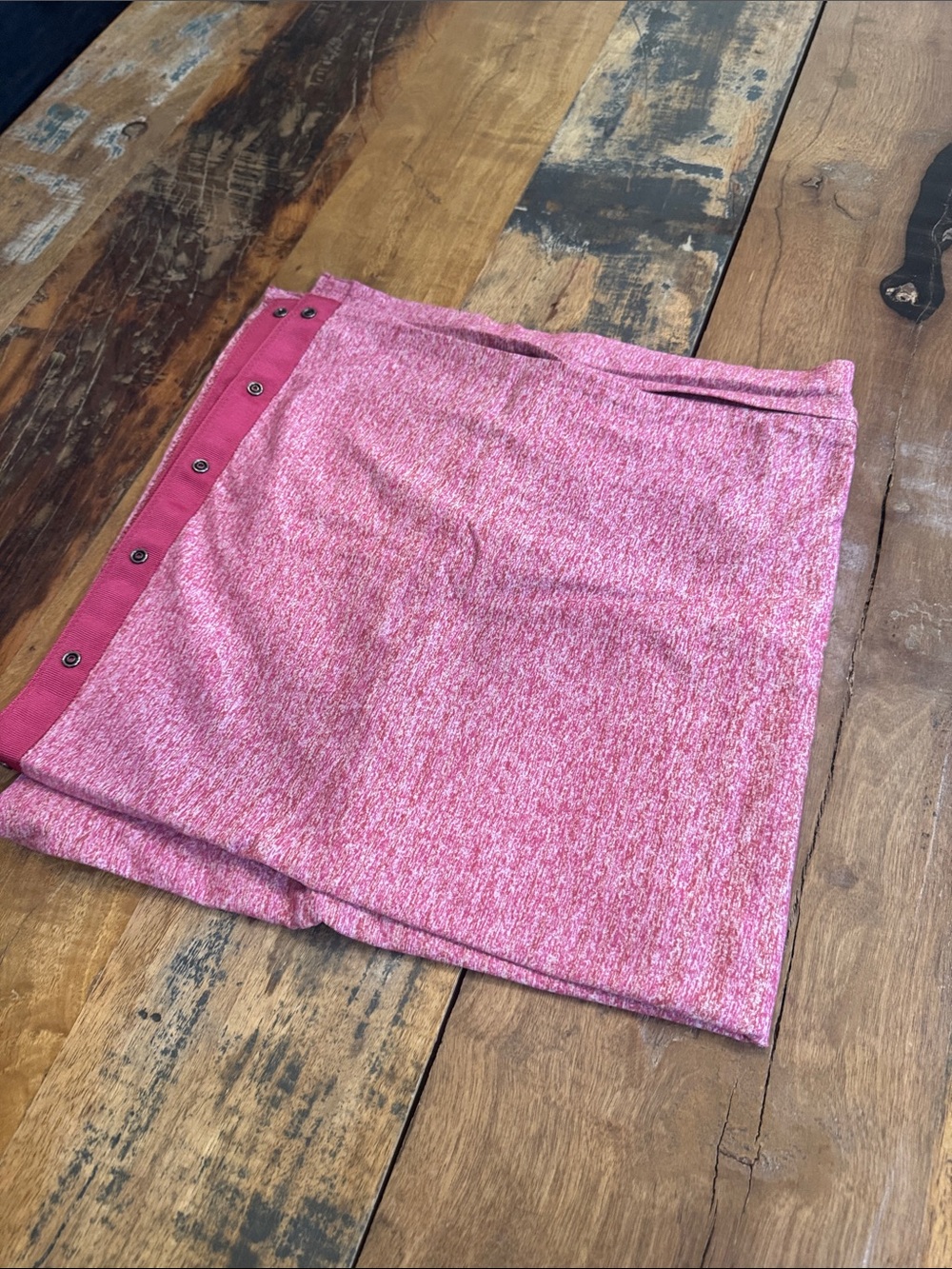Lululemon Heather, pink vinyasa scarf